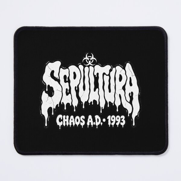 Item preview, Sepultura Chaos A.D. Slime Metal Typography 1993 designed and sold by JMS-Artvintage.
