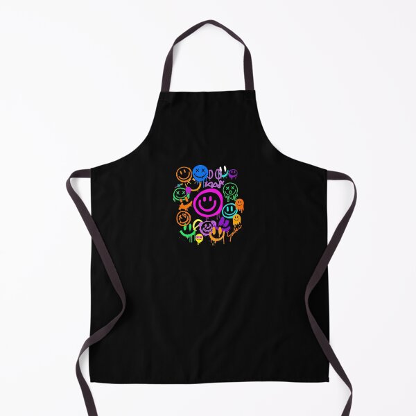 Item preview, Neon Melting Smiley Faces Grunge Y2K Dripping Street Art designed and sold by Vermanartist.