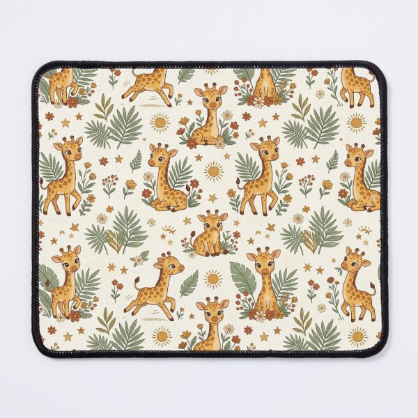 Item preview, Whimsical Giraffe Pattern – Playful Safari Animals designed and sold by Ink Matrix.