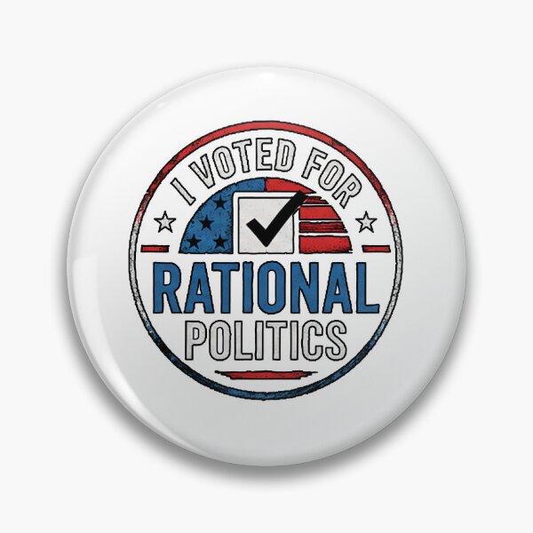 Item preview, I Voted For Rational Politics designed and sold by WordyDreams.