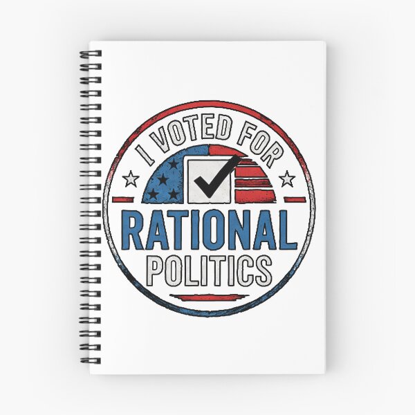 Item preview, I Voted For Rational Politics designed and sold by WordyDreams.
