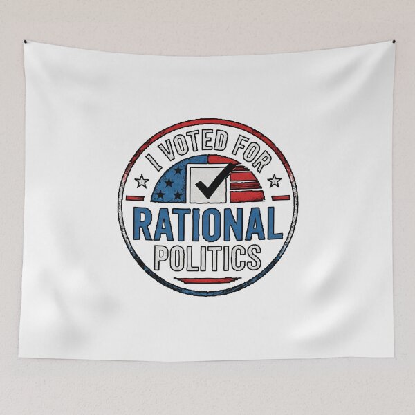 Item preview, I Voted For Rational Politics designed and sold by WordyDreams.