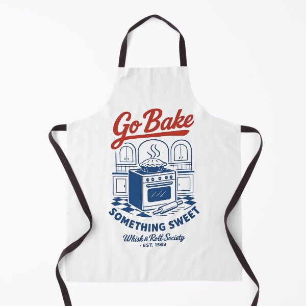 Item preview, Retro Vintage Go Bake Something Sweet Pie Oven Chef designed and sold by FestivityFinds.