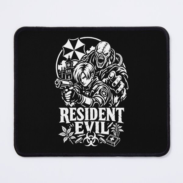 Item preview, Resident Evil Black & White Sticker Design designed and sold by Rosteri.