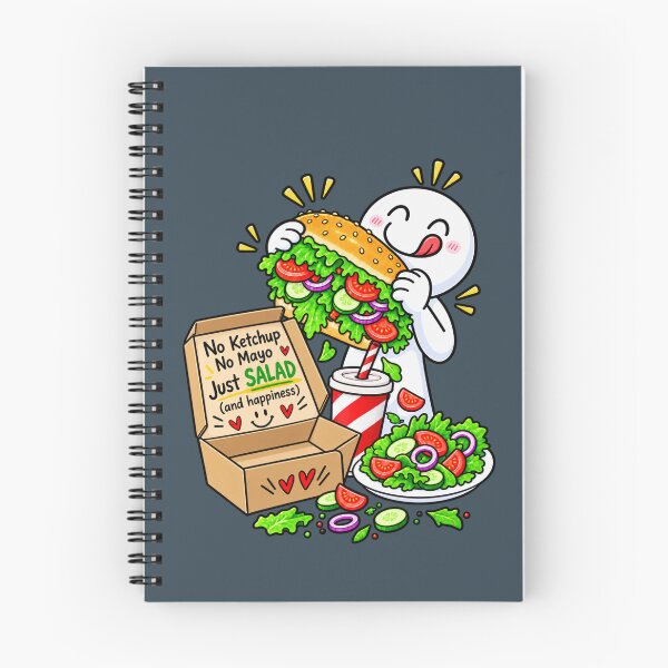 Item preview, No Ketchup No Mayo Just Salad – Funny Diet & Healthy Eating Humor designed and sold by Williams Anderson.