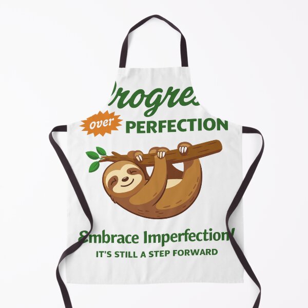 Item preview, Progress Over Perfection Sloth Poster designed and sold by Matinez Pink.
