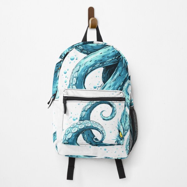 Item preview, Monster Blue Octopus Poster designed and sold by Matinez Pink.