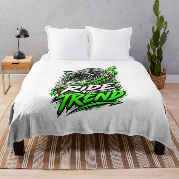 Item preview, Ride The Trend Bull Market Trading Design designed and sold by NovaMoodCo.