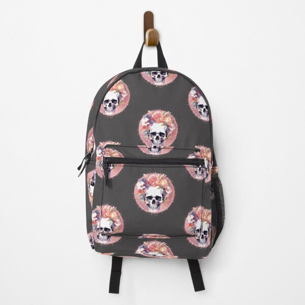Item preview, Floral Skull Aesthetic - Artistic Sugar Skull Flower Botanical Art | Limited Edition designed and sold by Smart-designer.