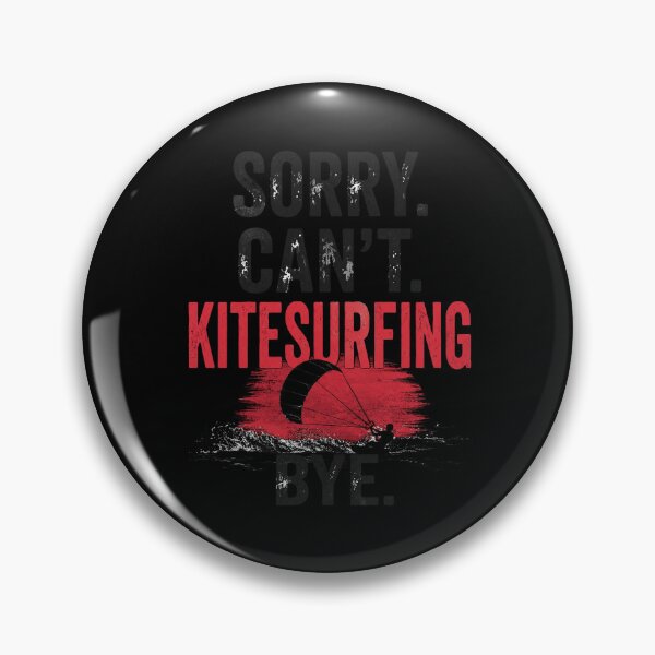 Item preview, Sorry Can't Kitesurfing Bye Funny Retro designed and sold by Michaeltien.