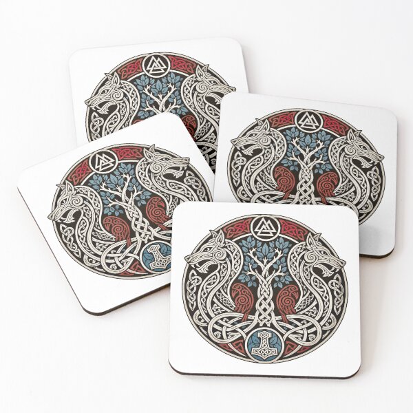 Item preview, Viking Interlace Norse Mythology Art designed and sold by Myra365Art.
