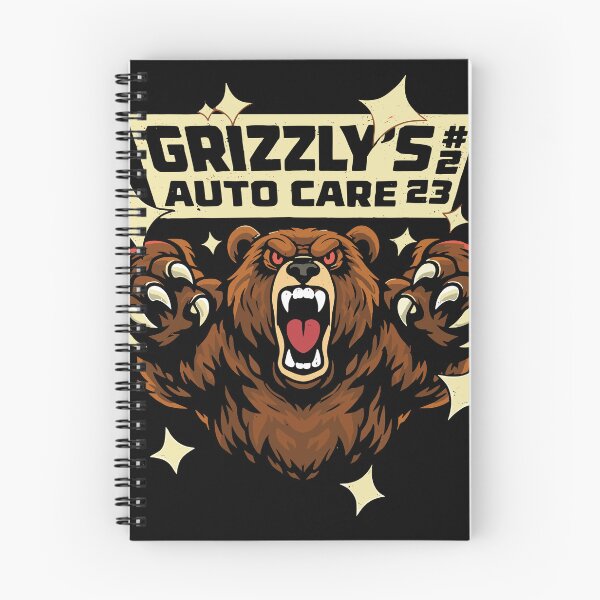 Item preview, Grizzly's Auto Care Poster designed and sold by Matinez Pink.