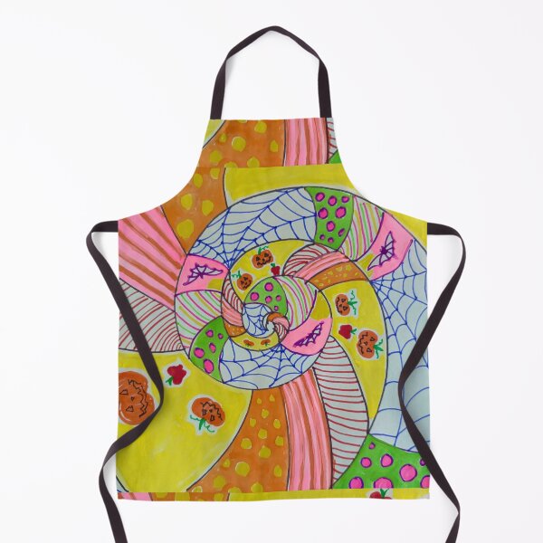Item preview, Happy Halloween a Spiral Mandala  designed and sold by ArtwithaFriend.