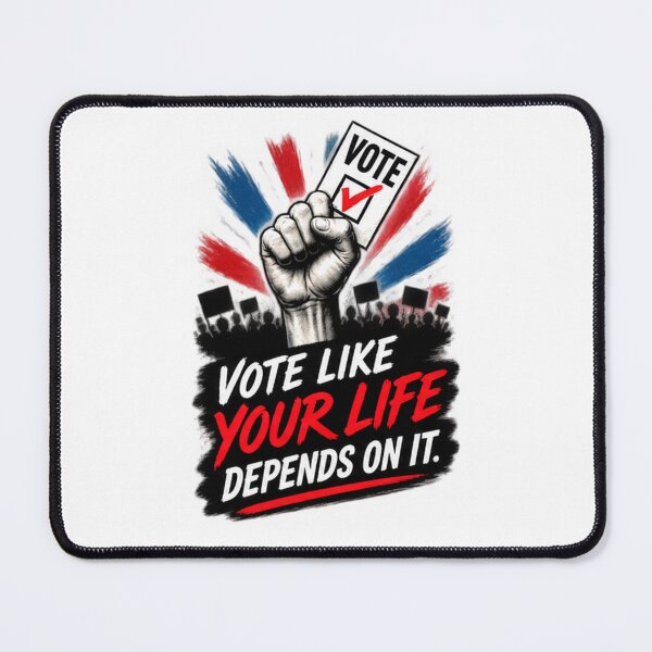 Item preview, Vote Like Your Life Depends On It designed and sold by WordyDreams.