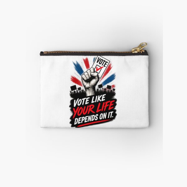 Item preview, Vote Like Your Life Depends On It designed and sold by WordyDreams.