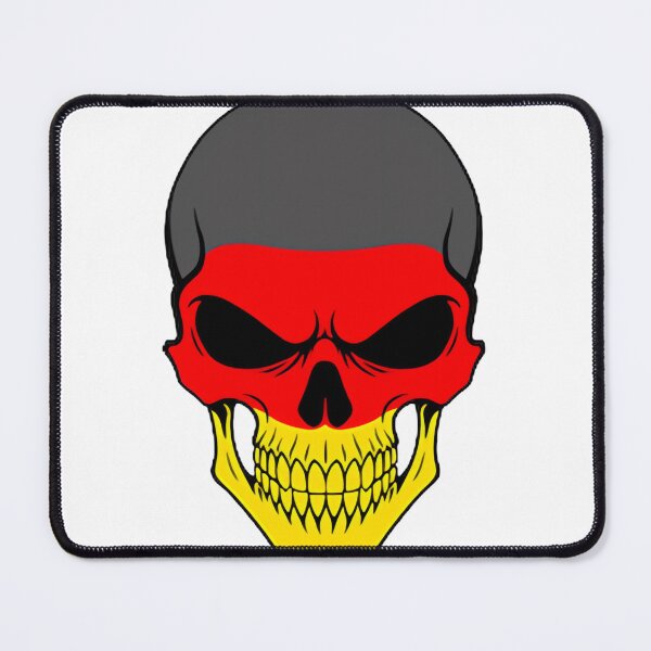 Item preview, Germany Skull Flag Art – Edgy Patriotic Design For T‑Shirts, Stickers & More | Limited Edition designed and sold by Beautyinme.
