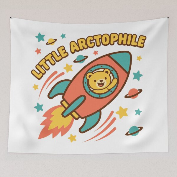 Item preview, Little Arctophile - Teddy Bear Astronaut Nursery Design designed and sold by Osmose-Studio.