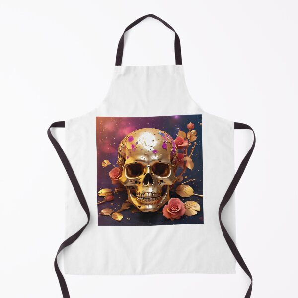 Item preview, Golden Skull Art – Dark Glamorous Design For T‑Shirts, Phone Cases & More | Limited Edition designed and sold by Smart-designer.