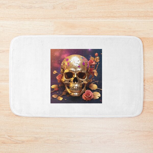 Item preview, Golden Skull Art – Dark Glamorous Design For T‑Shirts, Phone Cases & More | Limited Edition designed and sold by Smart-designer.