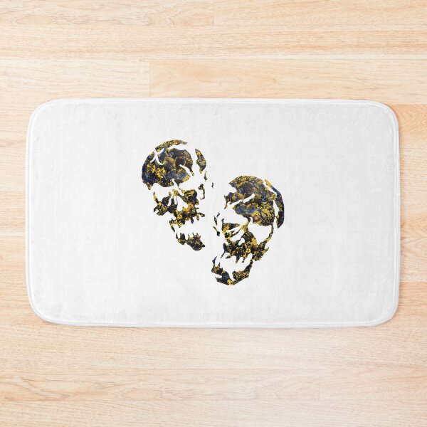 Item preview, Golden Leaves In Darkest Skies Abstract Skulls | Limited Edition designed and sold by ravrules24.