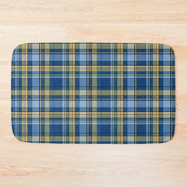 Item preview, Blue Green Yellow Plaid Pattern designed and sold by Kathy Kuczek.