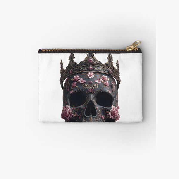Item preview, Gothic Skull With Crown And Roses Dark Fantasy Art | Limited Edition designed and sold by Smart-designer.
