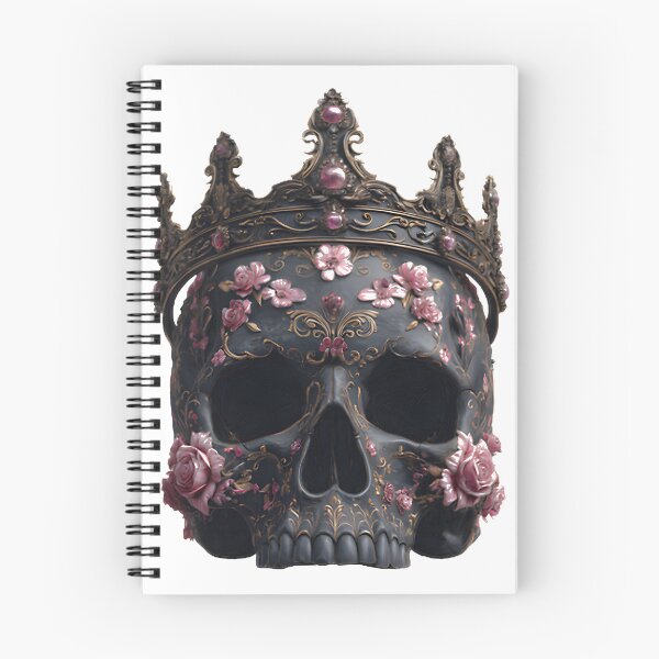 Item preview, Gothic Skull With Crown And Roses Dark Fantasy Art | Limited Edition designed and sold by Smart-designer.
