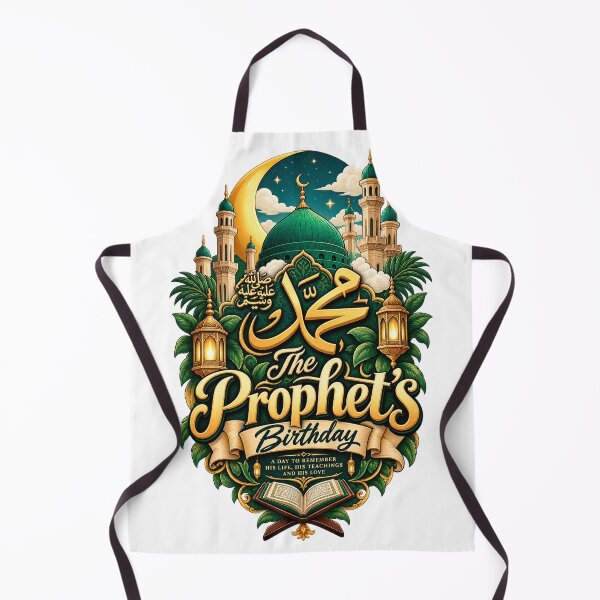 Item preview, The Prophet's Birthday | Mawlid al-Nabi Islamic Calligraphy Mosque Art designed and sold by Cellara91.