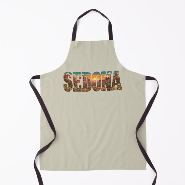 Item preview, Sedona Arizona Retro Desert Typography – Vintage Southwest Travel Art designed and sold by SimplyJasper.