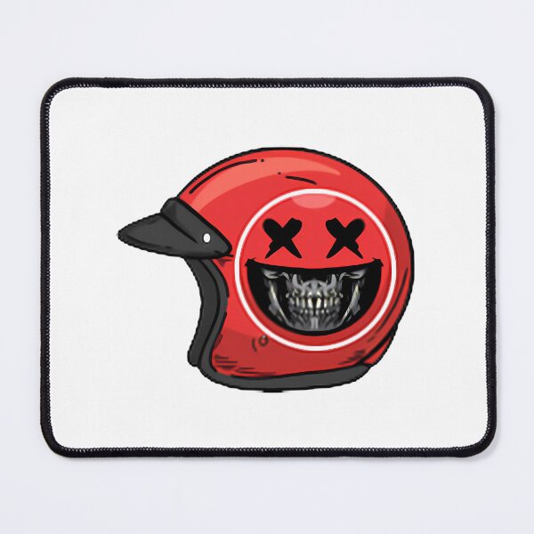 Item preview, Half Skull Cool Helmet – Edgy Gothic Design For Apparel & Prints | Perfect Gift For You And Friends designed and sold by Beautyinme.