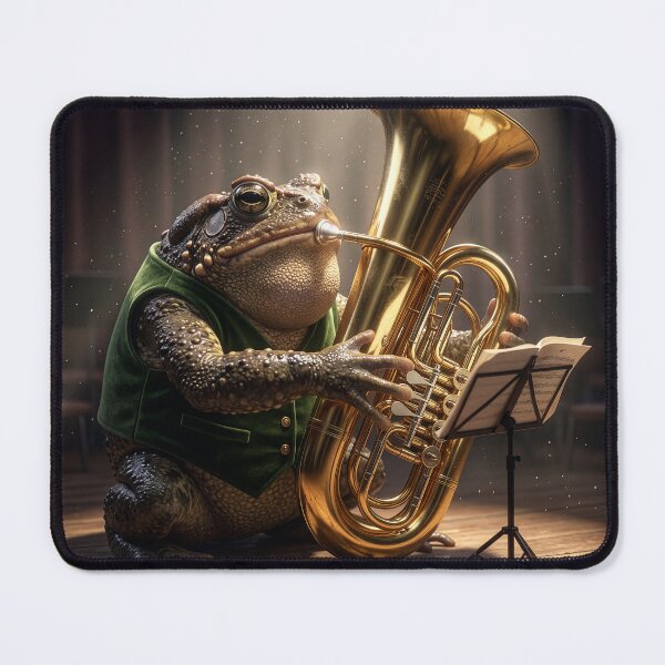 Item preview, Cheeky Frog Plays the Tuba designed and sold by Tridentulus.