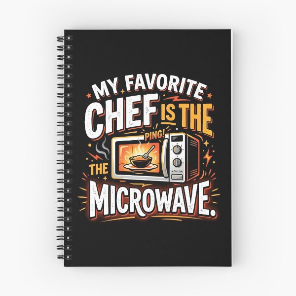 Item preview, My Favorite Chef Is The Microwave Kitchen Humor designed and sold by DuckOddity.
