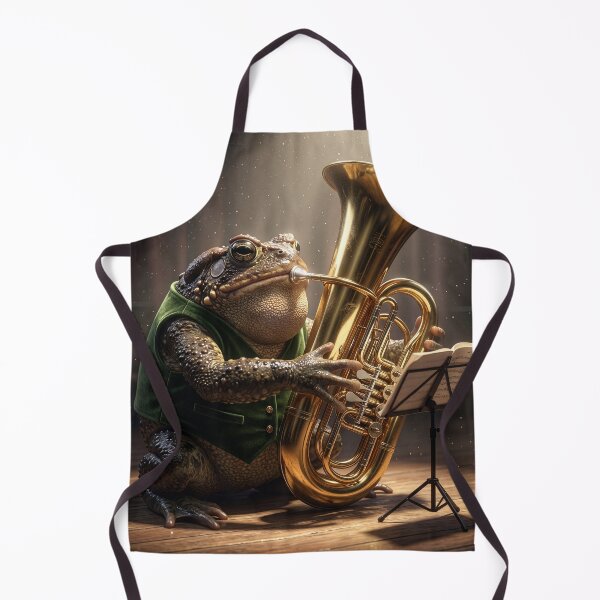 Item preview, Cheeky Frog Plays the Tuba  designed and sold by Tridentulus.