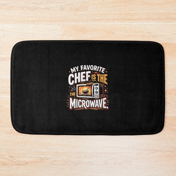 Item preview, My Favorite Chef Is The Microwave Kitchen Humor designed and sold by DuckOddity.