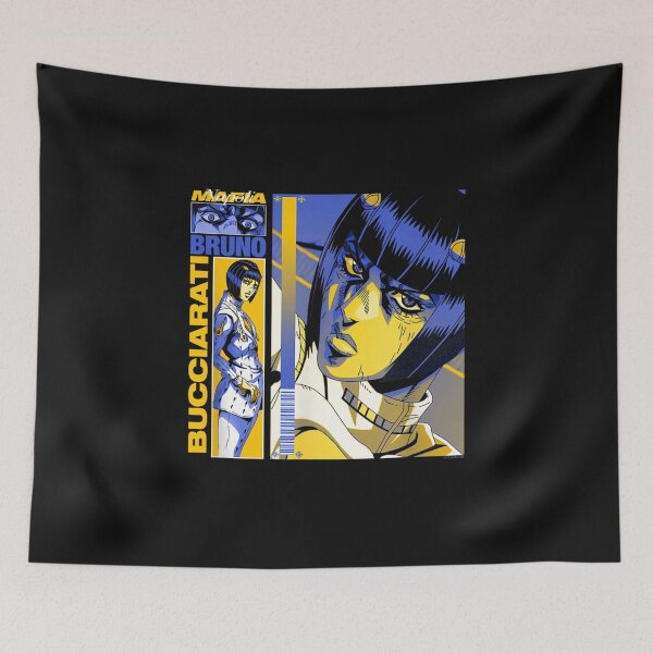 Item preview, BB.BA Bucciarati Gold and Purple Anime designed and sold by tyeu6099.
