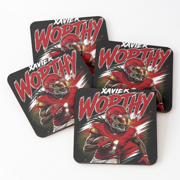 Item preview, Chiefs Wide Reciever Xavier Worthy designed and sold by anio-cat.