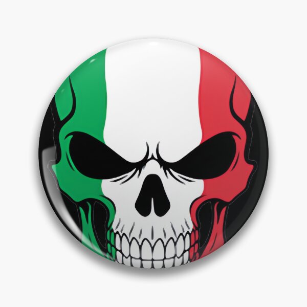 Item preview, Italy Skull Flag | ⭐⭐⭐⭐⭐ designed and sold by ravrules24.