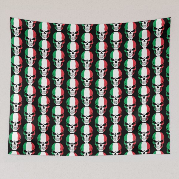 Item preview, Italy Skull Flag | ⭐⭐⭐⭐⭐ designed and sold by ravrules24.