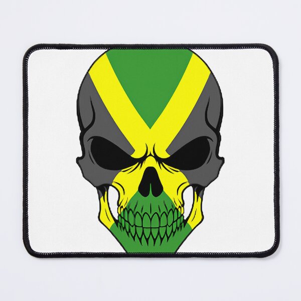 Item preview, Jamaica Skull Flag - Reggae Vibes Design | Limited Edition designed and sold by Smart-designer.