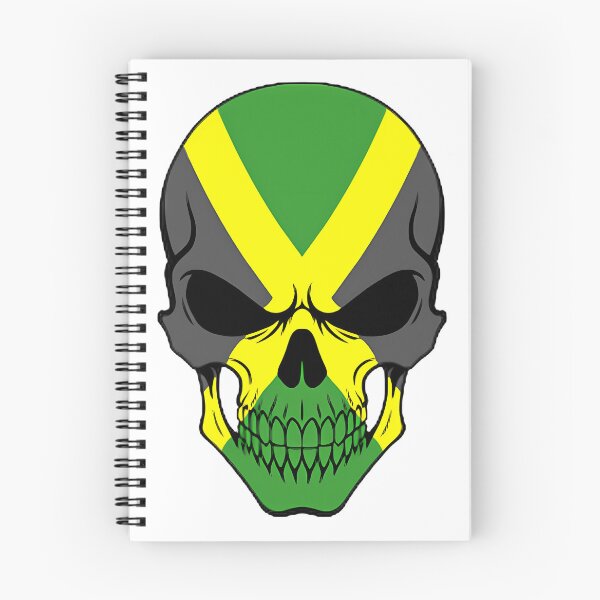 Item preview, Jamaica Skull Flag - Reggae Vibes Design | Limited Edition designed and sold by Smart-designer.