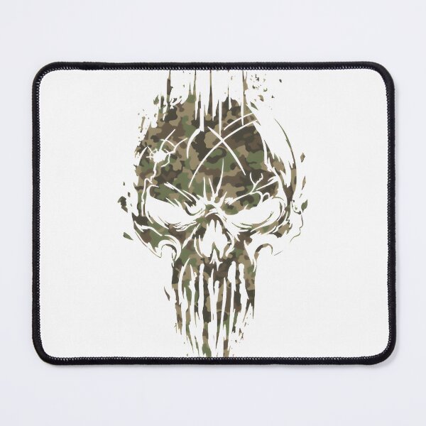 Item preview, Jungle Camo Custom Punisher Skull – Bold Streetwear Art – Redbubble | ⭐⭐⭐⭐⭐ designed and sold by Beautyinme.