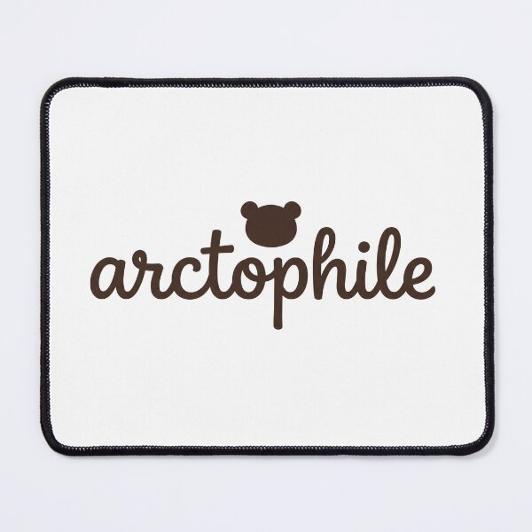 Item preview, Arctophile Wordmark - Minimalist Teddy Bear Icon designed and sold by Osmose-Studio.
