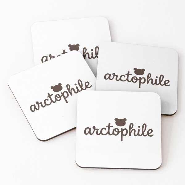 Item preview, Arctophile Wordmark - Minimalist Teddy Bear Icon designed and sold by Osmose-Studio.