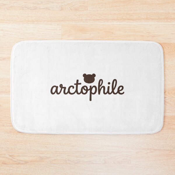 Item preview, Arctophile Wordmark - Minimalist Teddy Bear Icon designed and sold by Osmose-Studio.
