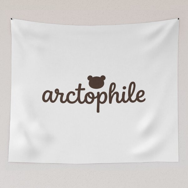 Item preview, Arctophile Wordmark - Minimalist Teddy Bear Icon designed and sold by Osmose-Studio.
