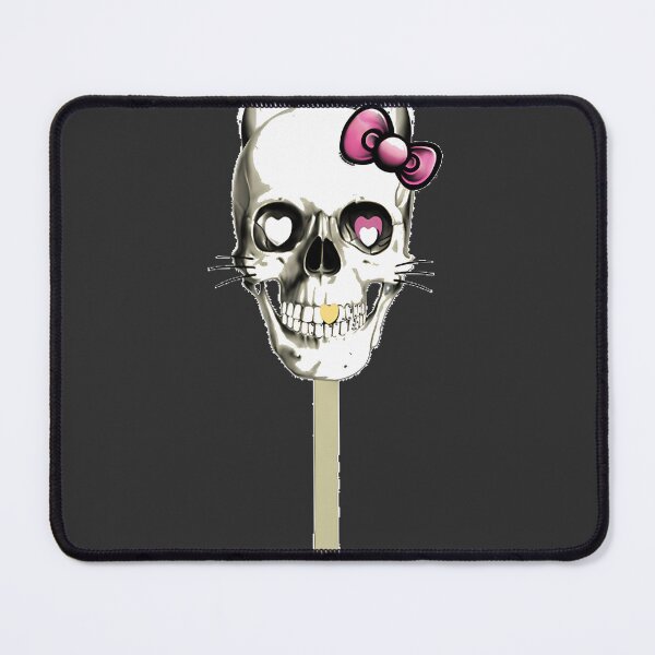 Item preview, Cat Skull Lollipop Graphic Tee – Edgy Cute Halloween Art, Perfect Gift | ⭐⭐⭐⭐⭐ designed and sold by Smart-designer.