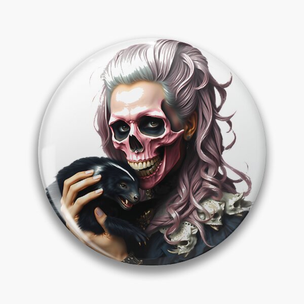 Item preview, Lady Gaga Pink Skull Punk Skunk Pop Art Design – Edgy Retro Graphic | Limited Edition designed and sold by ravrules24.