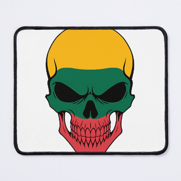 Item preview, Lithuania Skull Flag | Perfect Gift For You And Friends designed and sold by Beautyinme.