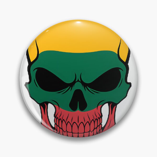 Item preview, Lithuania Skull Flag | Perfect Gift For You And Friends designed and sold by Beautyinme.
