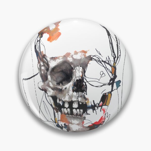 Item preview, Magic Skull Original Painting – Lsd‑Inspired Surreal Pop Art, Broken & Banned Design | Limited Edition designed and sold by ravrules24.